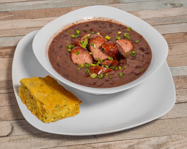Red Beans, Rice and Sausage.