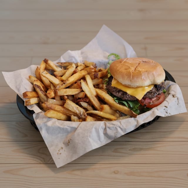 Double Meat Burger.