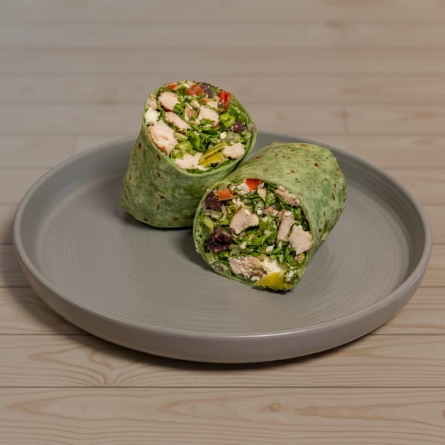 Chicken Tender Wrap.