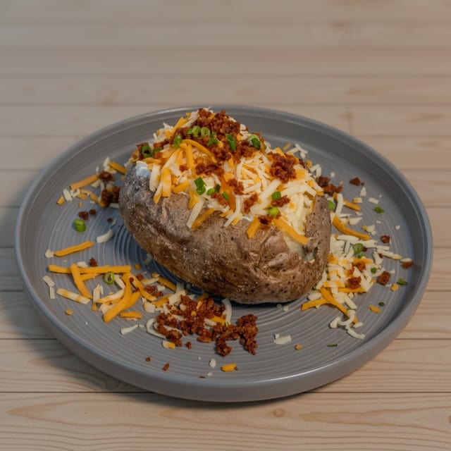 Stuffed Baked Potato.