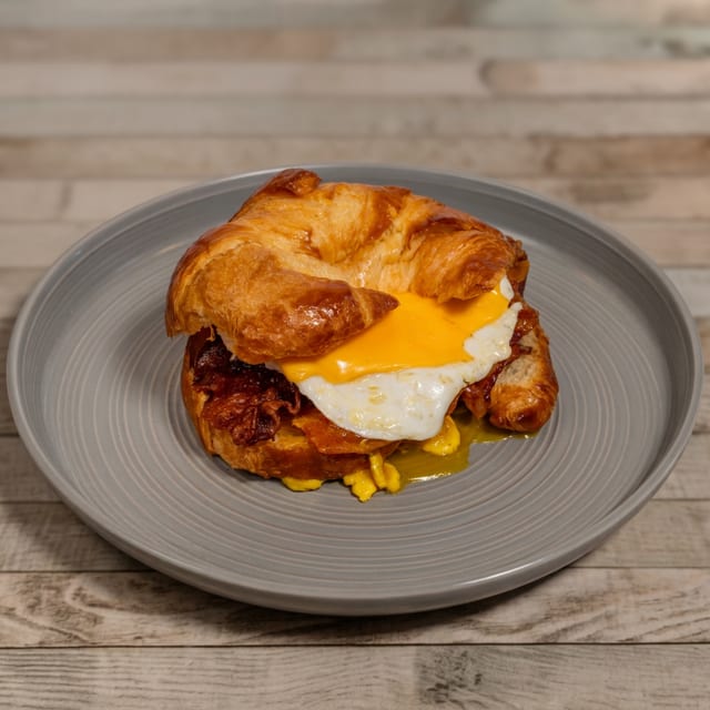 Croissant Sandwich.
