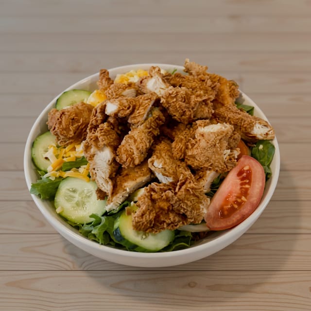 Chicken Tender Salad.